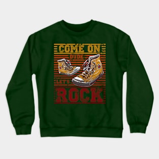 retro grunge sneakers Crewneck Sweatshirt